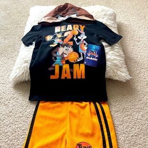 Space jam Cosplay shorts set